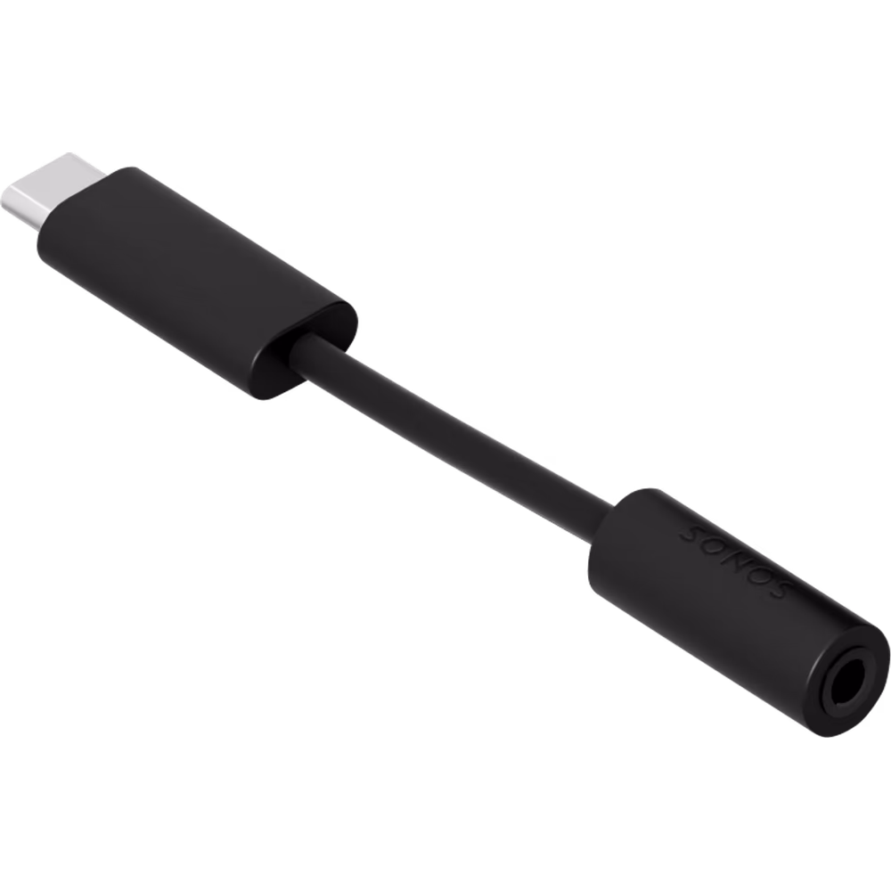 Sonos Adaptador de entrada de línea Sonos (3.5 mm a USB-C)